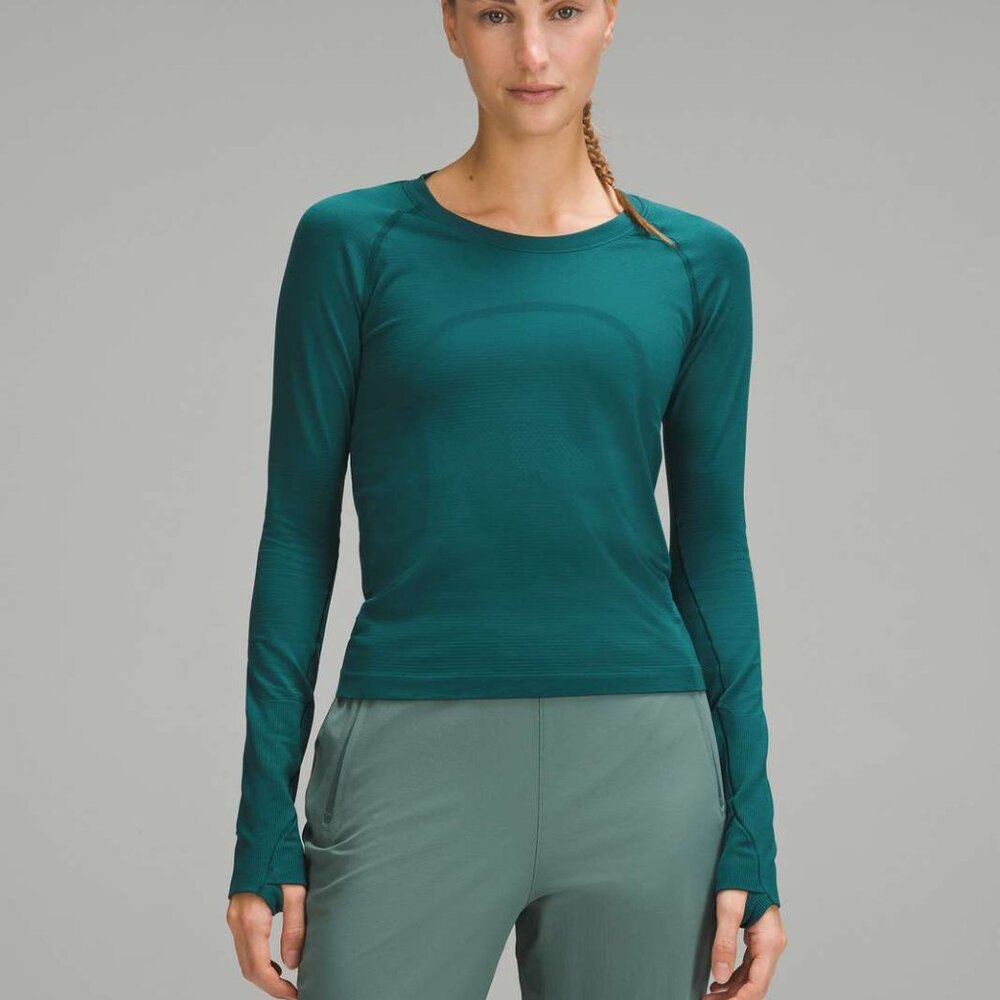 Swiftly Tech Long Sleeve 2.0 *Race — Storm Teal